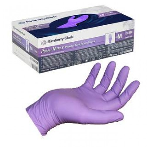 Safeskin Purple Nitrile EMS Examination Gloves 24cm Sasyachook Pty Ltd AED Defibrillators